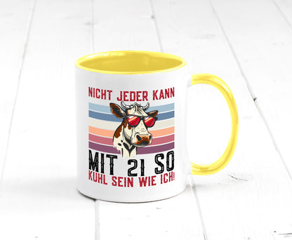 Mit 21 so gut aussehen | 21. Geburtstag Landwirt Bauer v2 Humor Geschenkidee