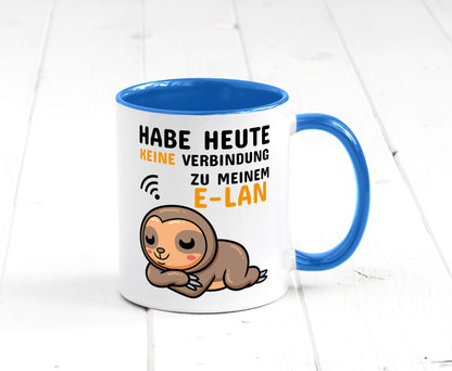 Keine Verbindung lustig Humor Geschenkidee Geschenk Tasse