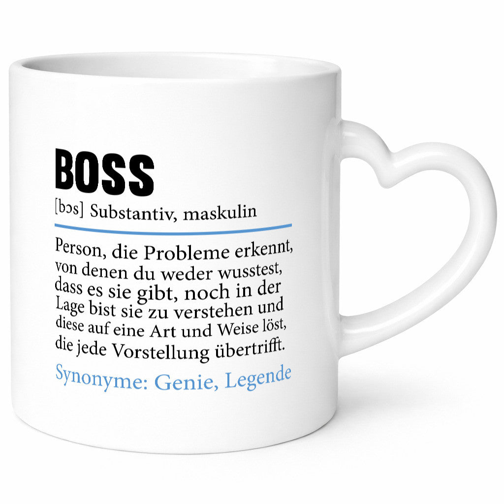Boss | Chef Führungskraft Vorgesetzter Geschenk Arbeit Kollegen Büro lustiger