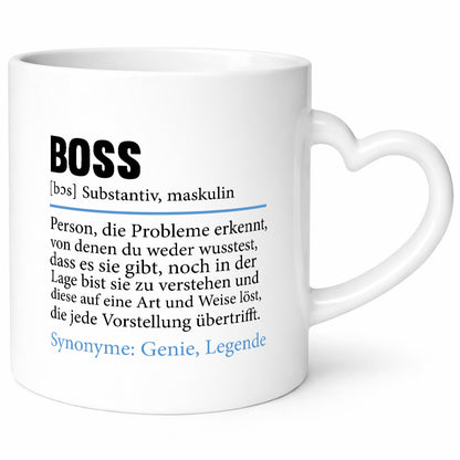 Boss | Chef Führungskraft Vorgesetzter Geschenk Arbeit Kollegen Büro lustiger