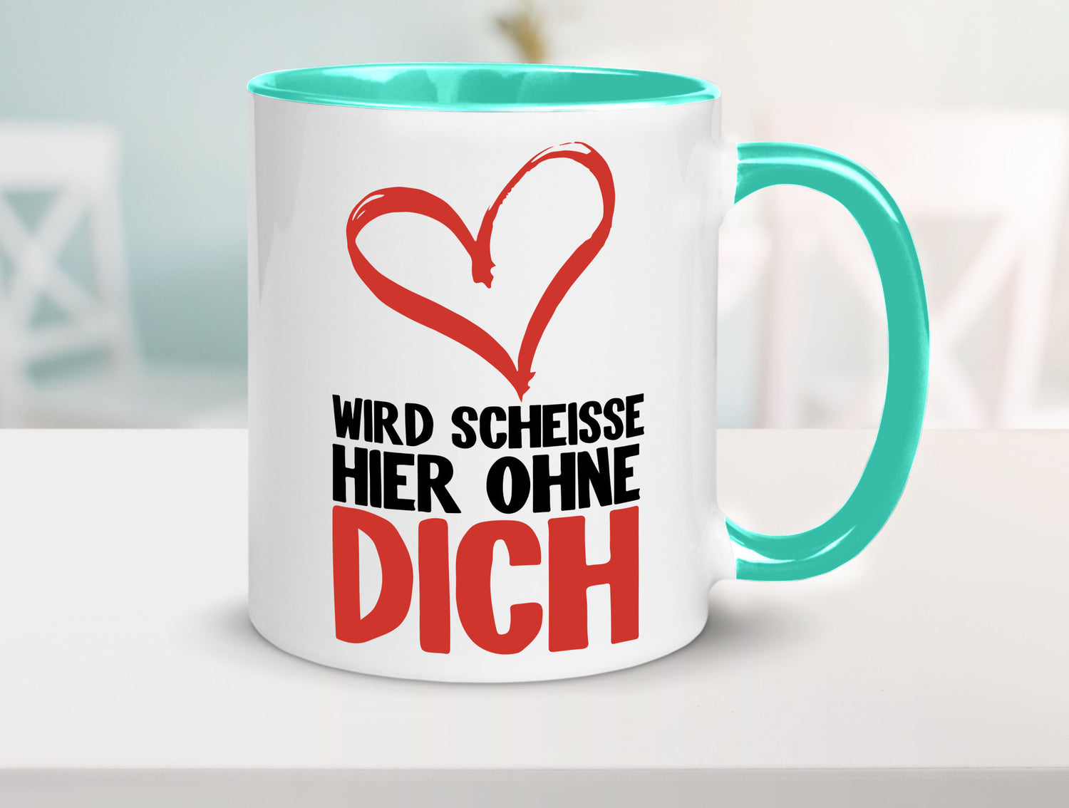 Wird Scheisse Geschenk Humor Geschenkidee lustiger Spruch Tasse