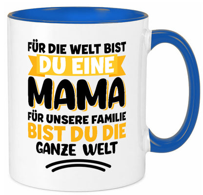 Beste mama der Welt vl4 Geschenkidee Familie Humor Tasse
