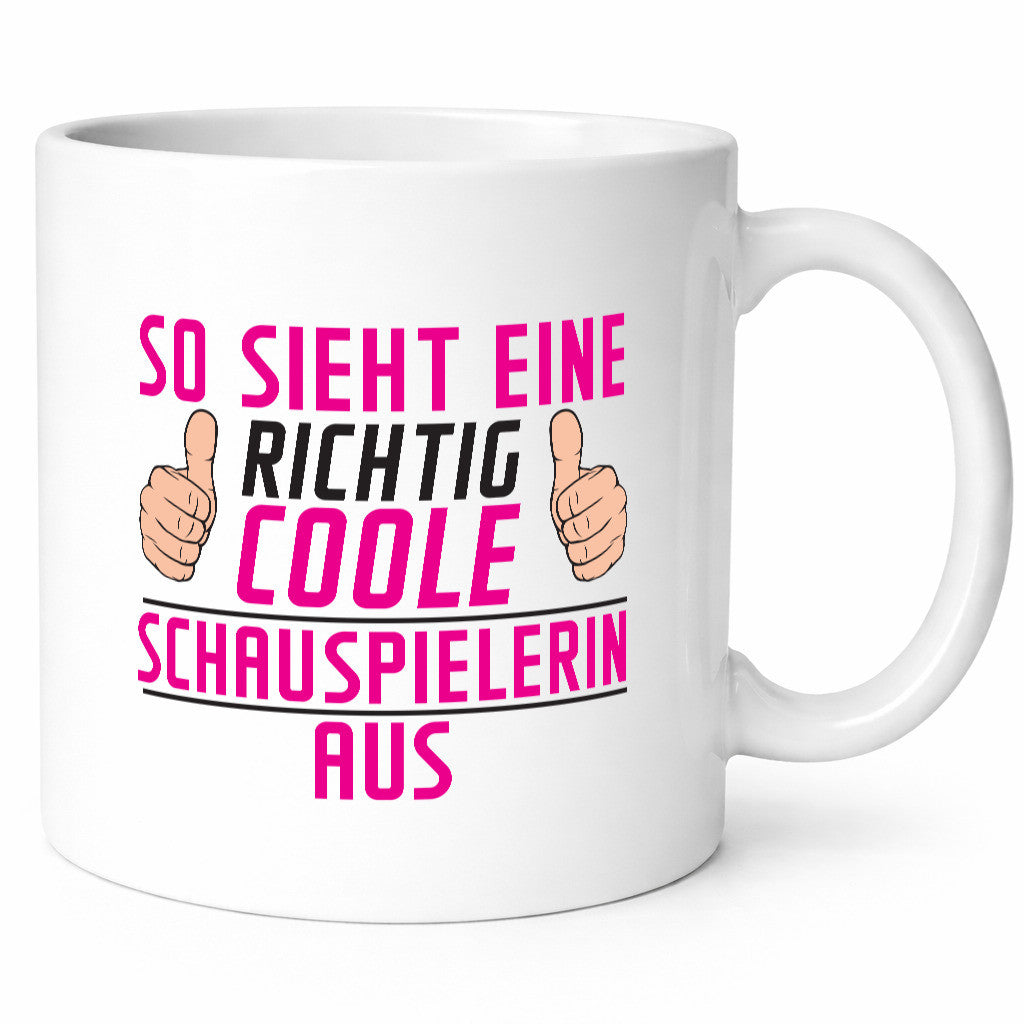 Richtig Coole Schauspielerin | Theater lustiger Spruch Geschenk Humor