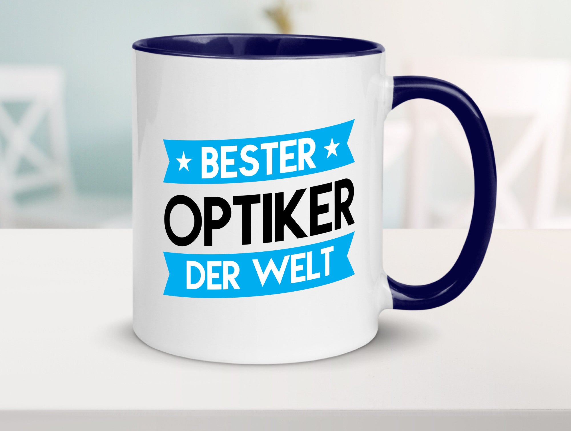 Bester Optiker | Augenoptiker Geschenkidee Humor Tasse