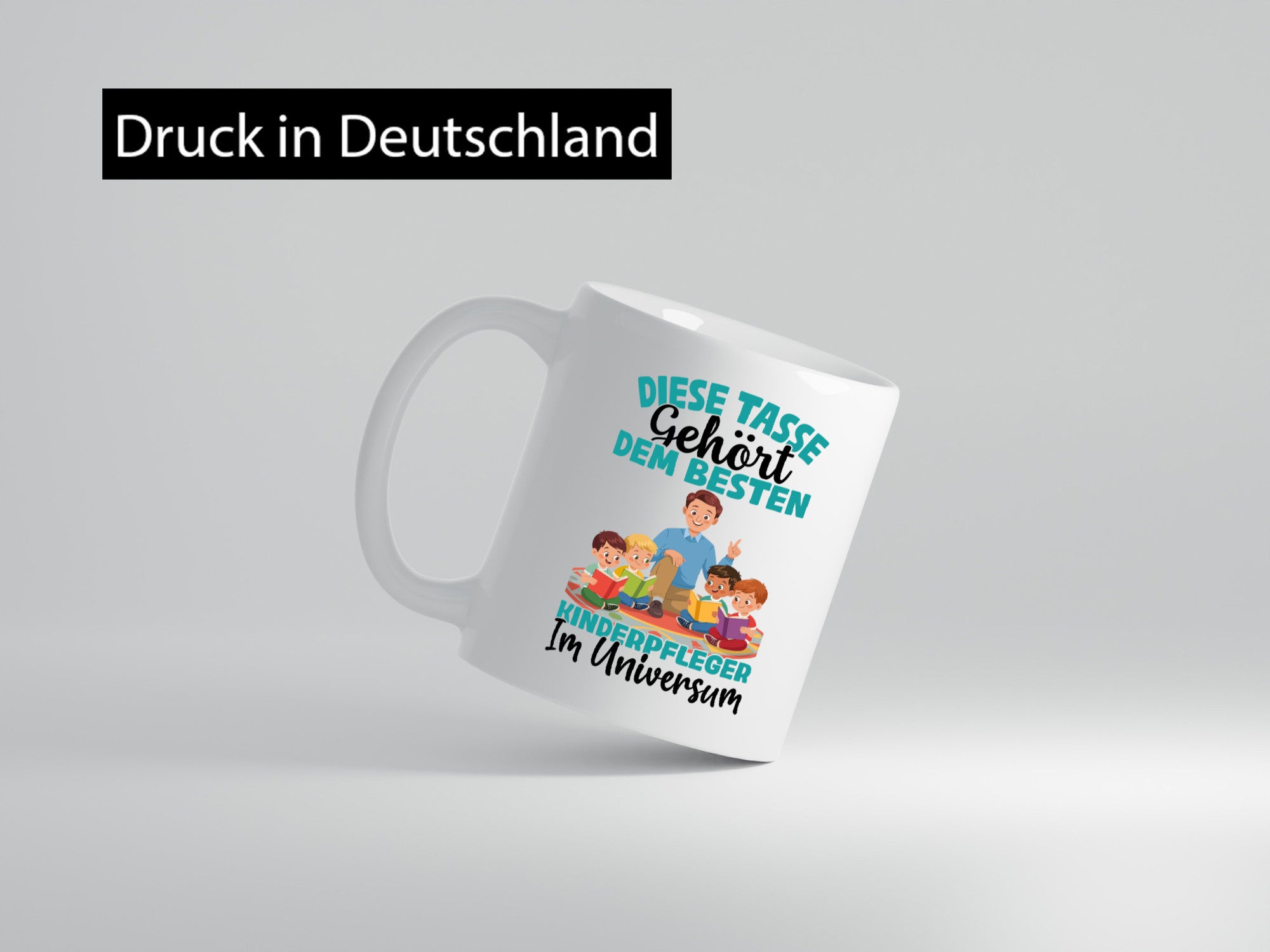 Im Universum: Kinderpfleger | Pfleger Kinder lustig Humor Geschenkidee Geschenk