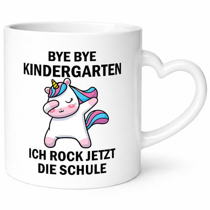 Bye Kindergarten | Rock jetzt die Schule Einhorn lustig Humor Geschenkidee