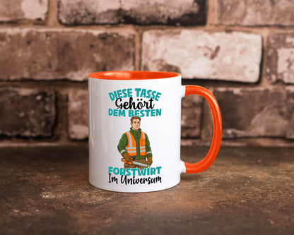 Im Universum: Forstwirt | Waldarbeiter lustig Arbeit Kollegen Büro Geschenk