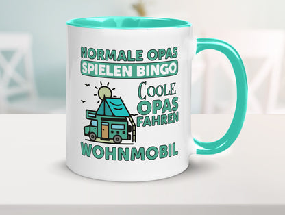 Opas spielen Bingo, coole fahren Wohnmobil | Vögel Geschenk Familie