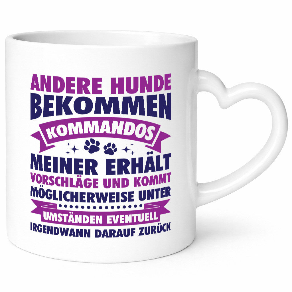Hunde Training | Hundebesitzer Tasse Hundekommando vl9 lustig Tierliebhaber