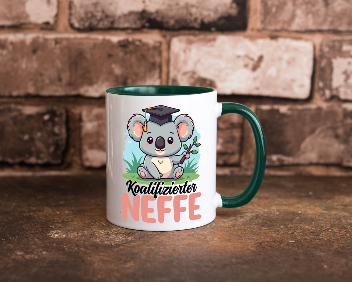 Koalifizierter Neffe | Familie Bruder Bester Onkel Geschenkidee Humor Tasse