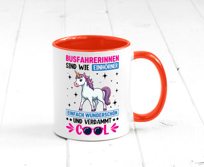Bussfahrerinen sind wie einhorner | Einhorn Bussfahrerin Geschenkidee Humor