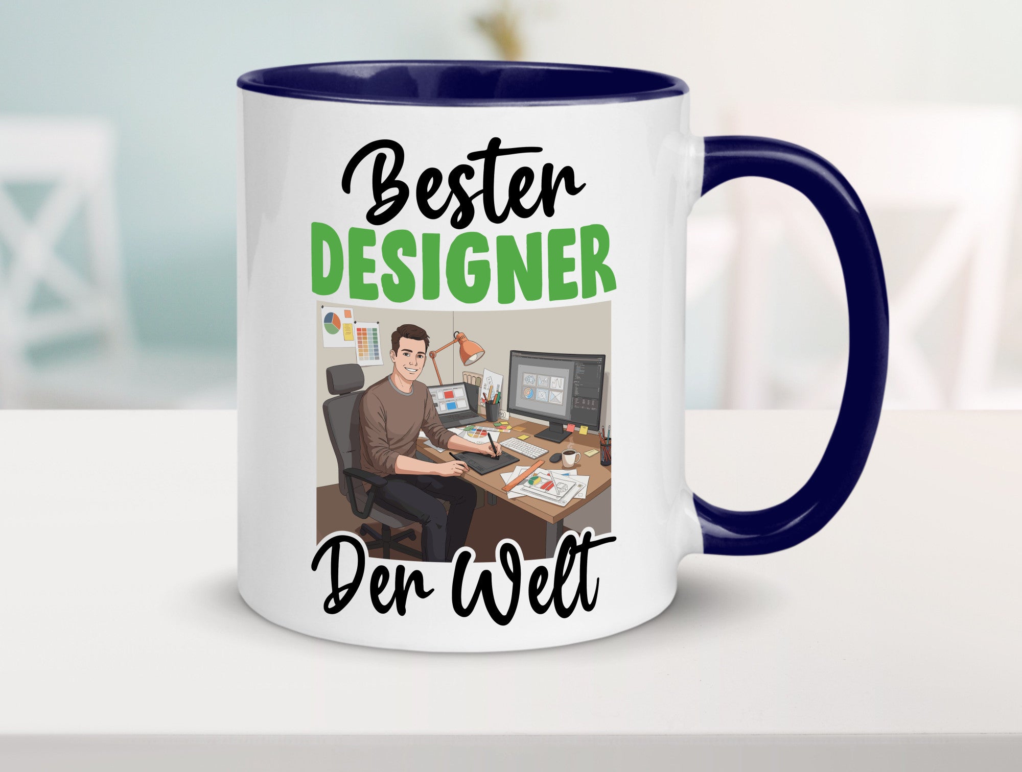 Bester Designer Beruf | Mode v2 lustiger Spruch Geschenk Arbeit Kollegen Büro