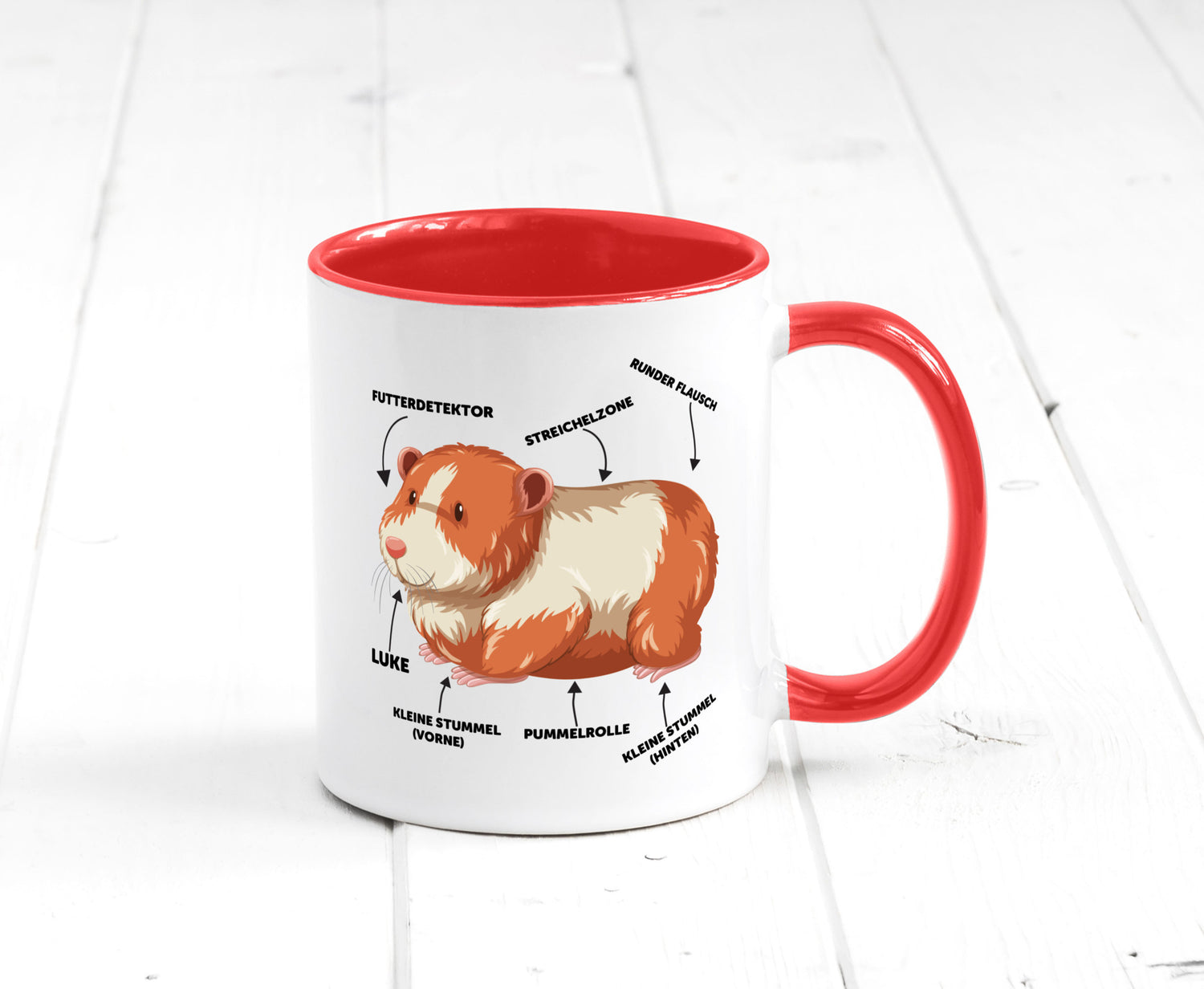 Meerschwein Geschenkidee Humor Tasse