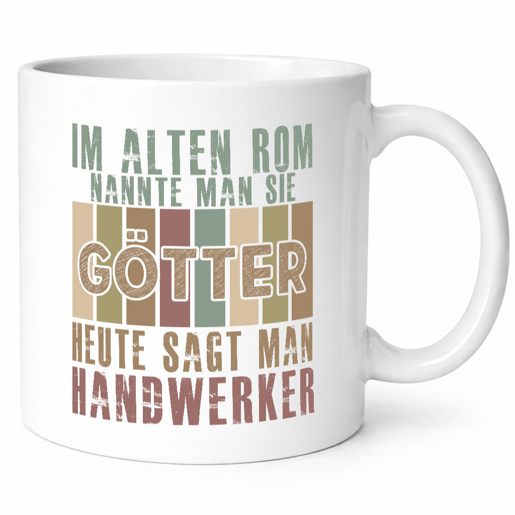 Heute sagt man: Handwerker |Handwerk lustiger Spruch Geschenk Humor