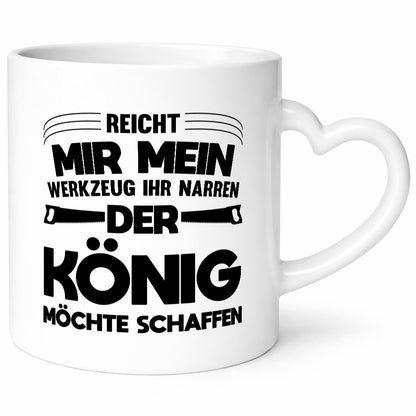 Reich mir mein Werkzeug | Ich will Arbeiten lustiger Spruch Geschenk Arbeit