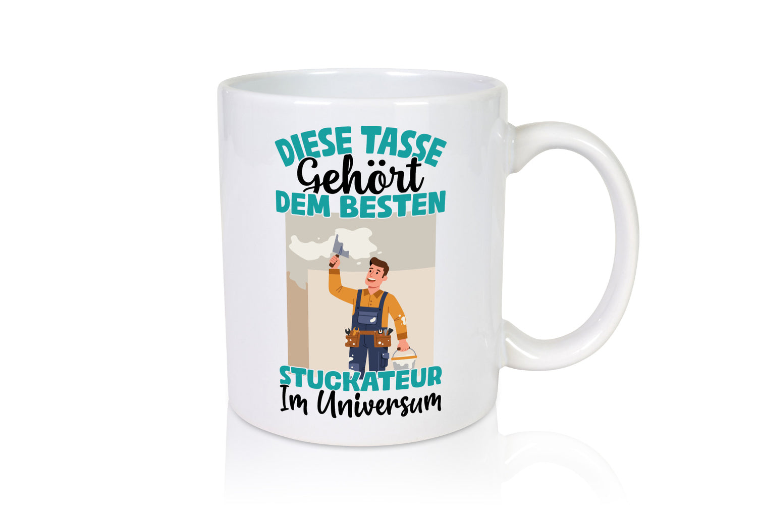 In the Universe: Plasterer | Interior Finishing Profession Gift Idea Work Colleagues Office