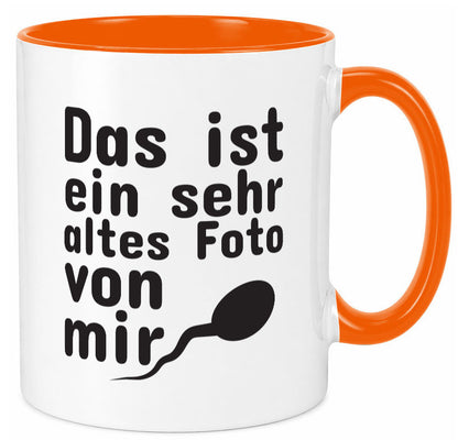 Sehr altes Foto von mir | lustige Tasse Männer Humor Geschenk Geschenkidee