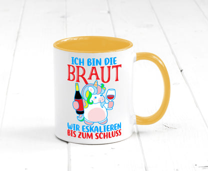 Junggesellinnenabschied | JGA Braut Einhorn Eskalation v2 lustig Humor