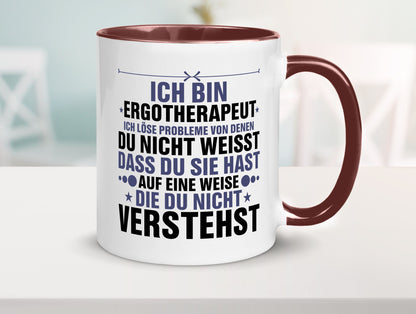 Löse Probleme: Ergotherapeut | Ergotherapie v2 lustig Humor Geschenkidee