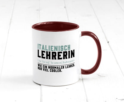 Italienischlehrer | Lehrerin Unterricht Lieblingslehrer lustig Humor