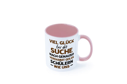 Viel glück | Geile schüler Schule Beste Lehrerin lustig Humor Geschenkidee