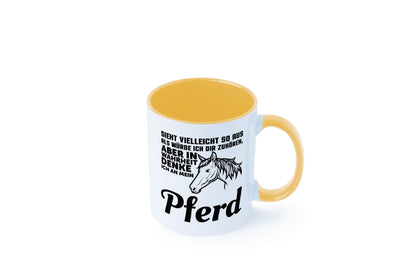 Pferde Spruch | Reiterin Tasse Pferdesport Reiten Humor Geschenkidee