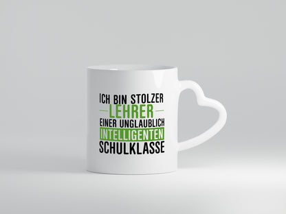 Ich bin stolzer Lehrer | Lehrerin Klasse Schüler v2 Humor Geschenkidee Tasse