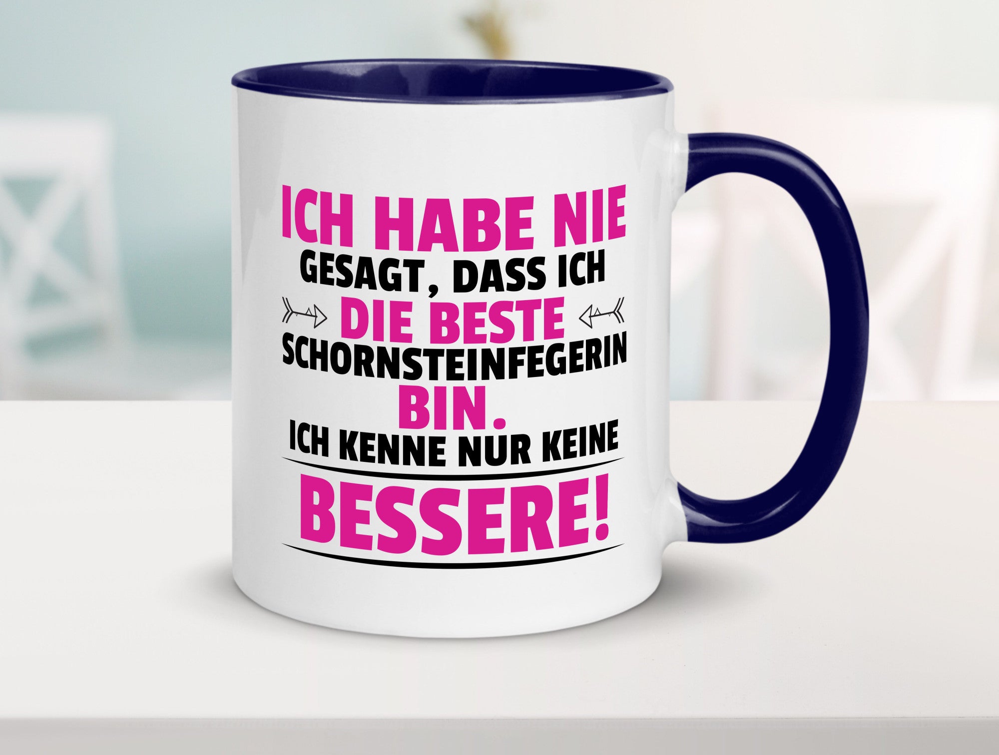 Die Beste Schornsteinfegerin | Kaminkehrer Handwerk lustig Humor Geschenkidee