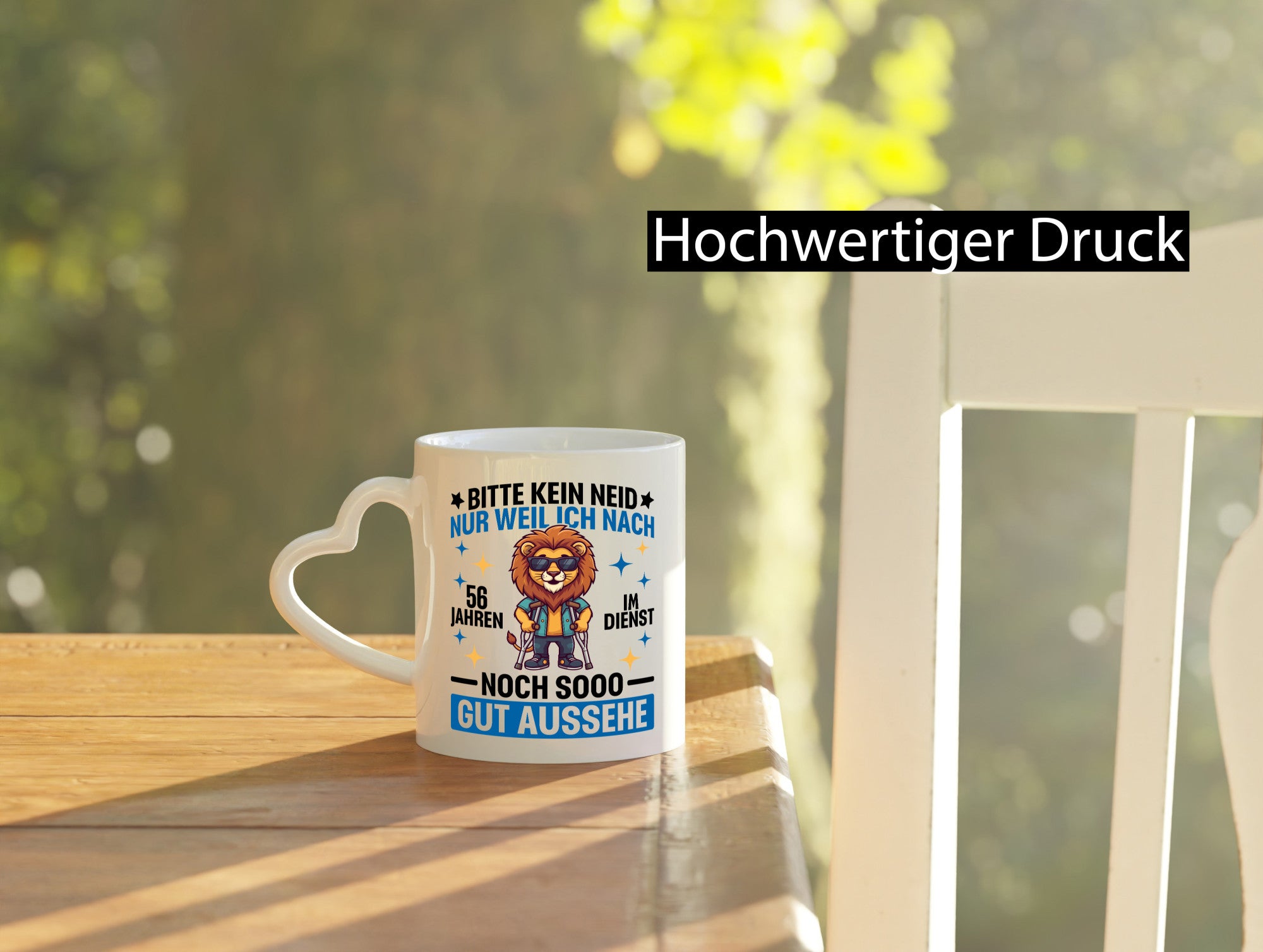 56 Jahre im Dienst | Arbeitsjubiläum Arbeit Geschenk Kollegen Büro lustiger