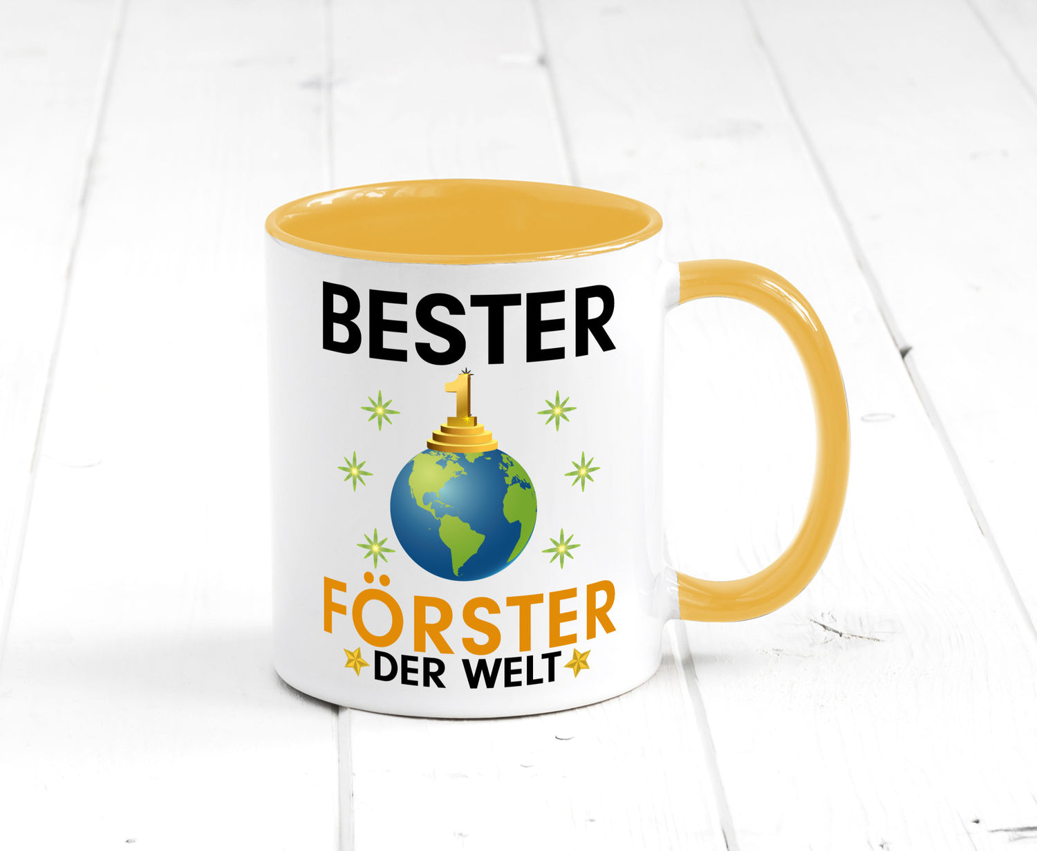 Welt Bester Förster | Forst Arbeit Geschenk Kollegen Büro lustiger Spruch Tasse