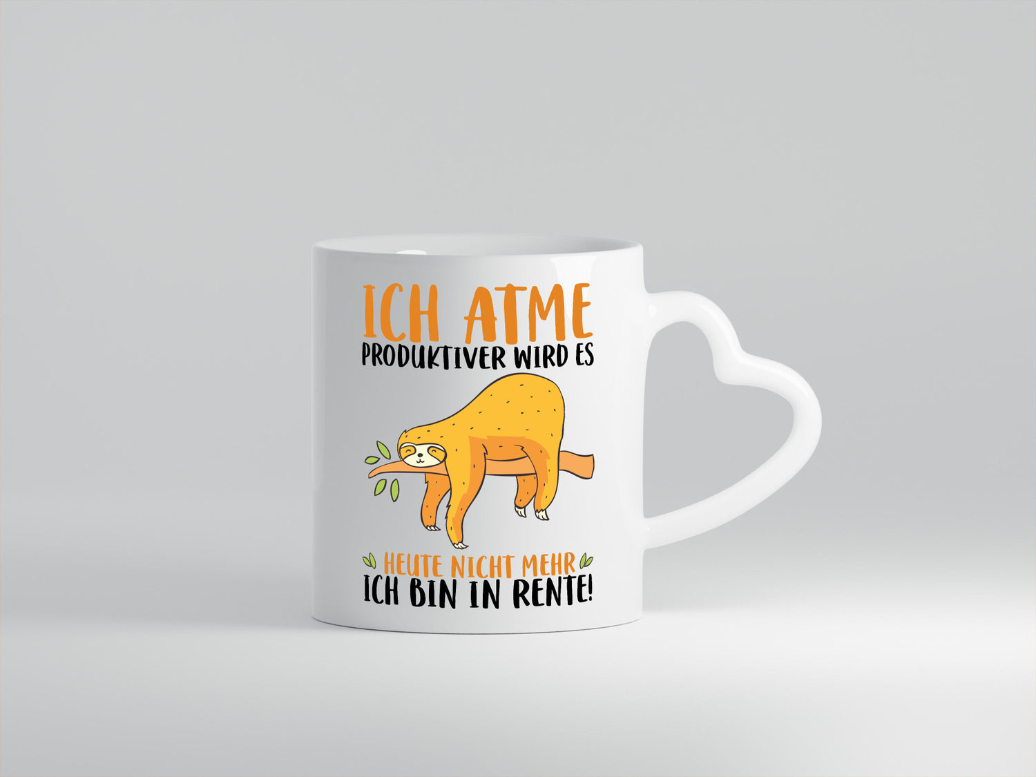 Ich bin in Rente! | Faultier Produktiv Ruhestand Humor Jubiläum Geschenkidee