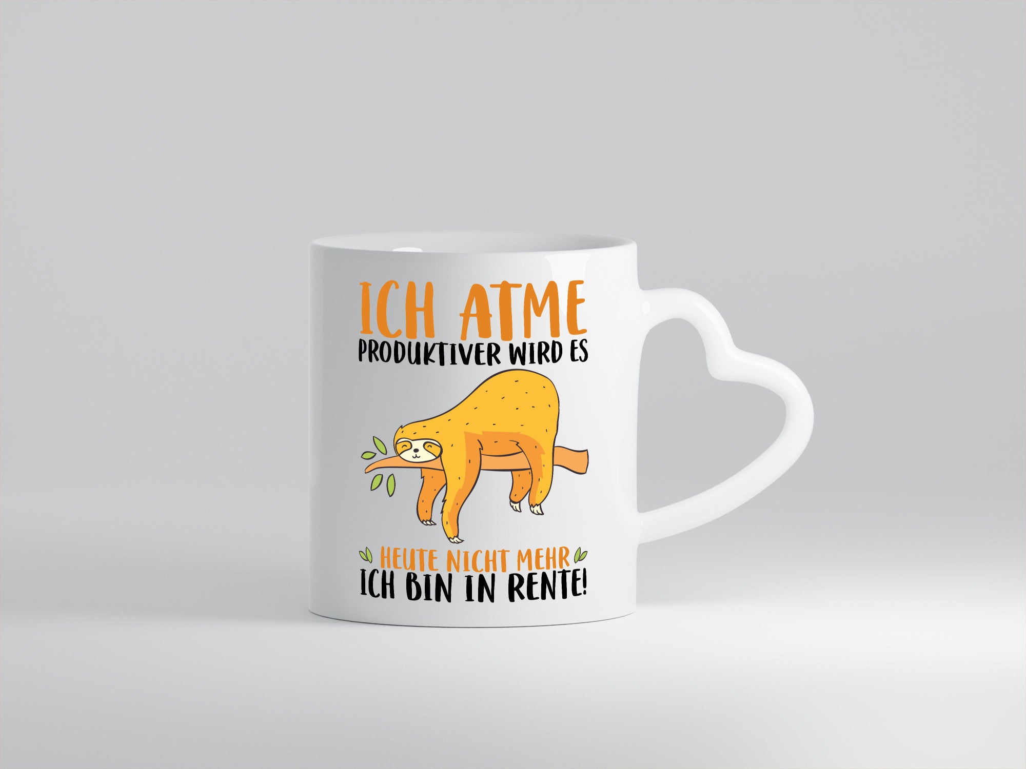 Ich bin in Rente! | Faultier Produktiv Ruhestand Humor Jubiläum Geschenkidee