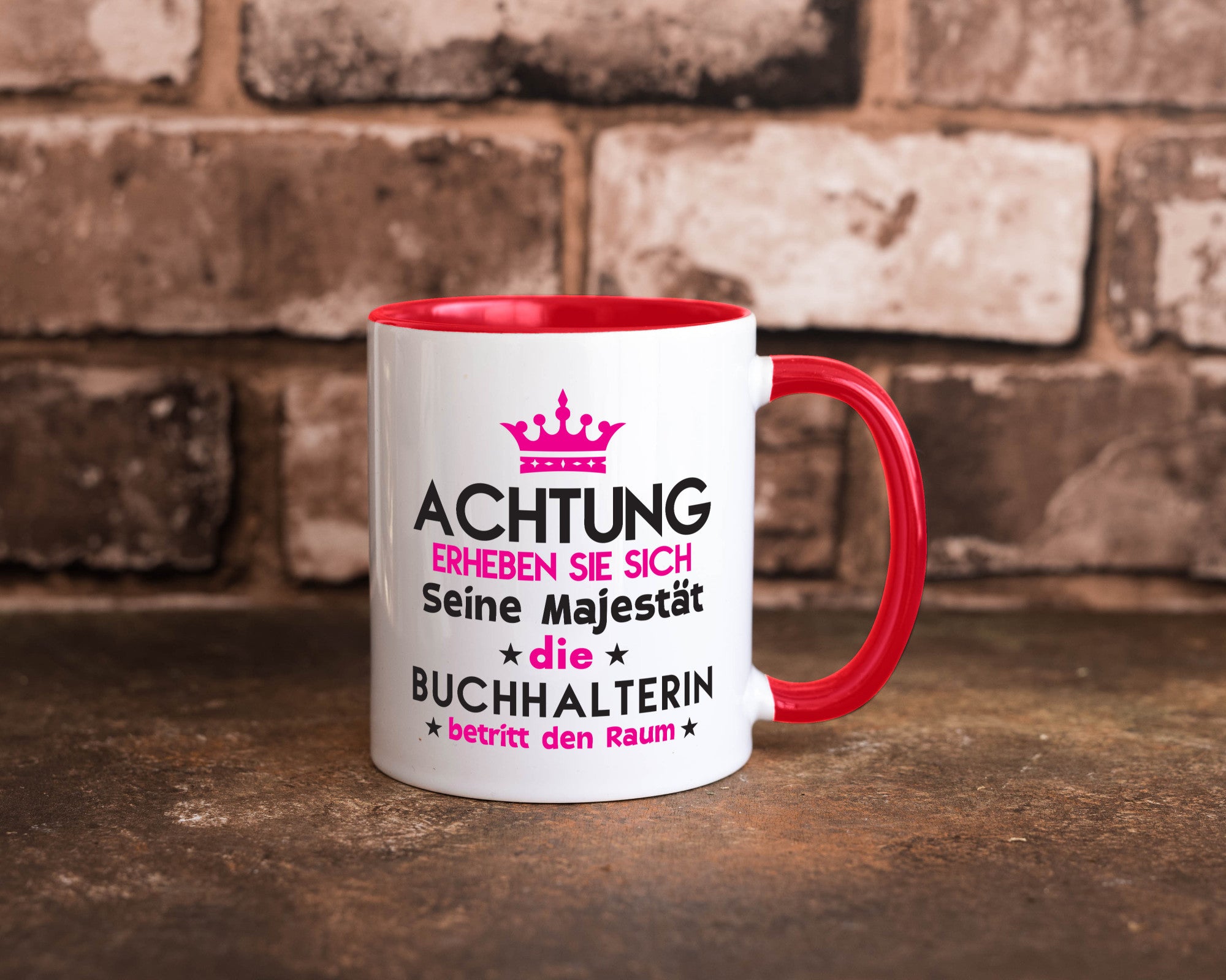 Seine Majestät Buchhalterin | Buchhaltung Humor Geschenkidee Tasse