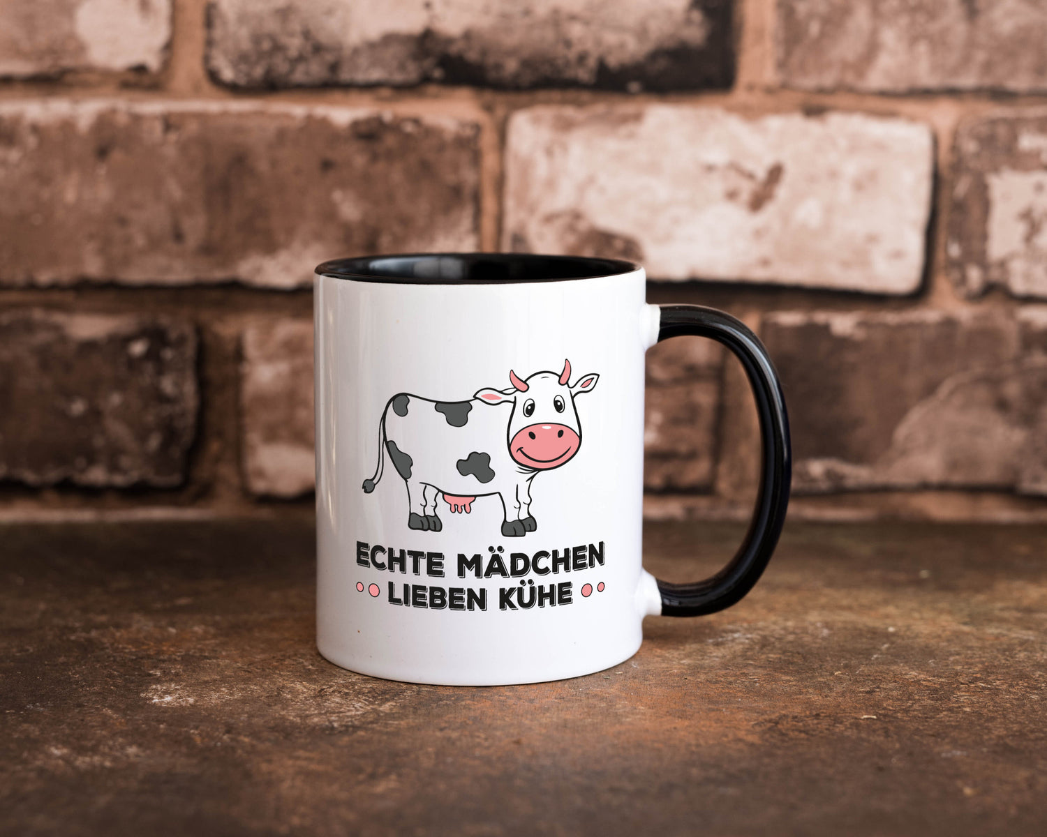 Echte mädchen lieben Kühe | Farm Farmer Bauer lustiger Spruch Geschenk Humor