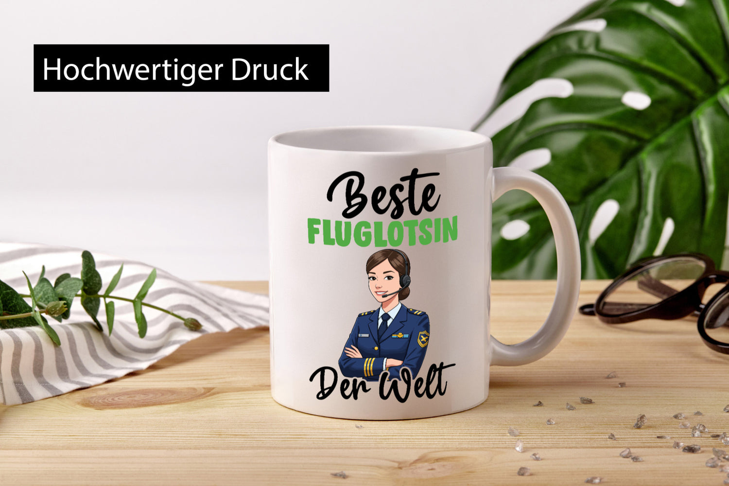 Beste Fluglotsin | Flughafen Flugverkehr v2 Geschenk Humor Geschenkidee