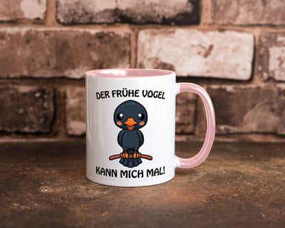 Der Frühe Vogel Humor Geschenkidee Tasse