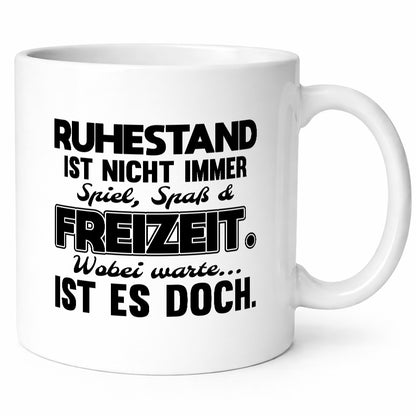 Ruhestand, Spiel, Spaß, Freizeit | Spaß Humor Rente Jahrestag Geschenkidee