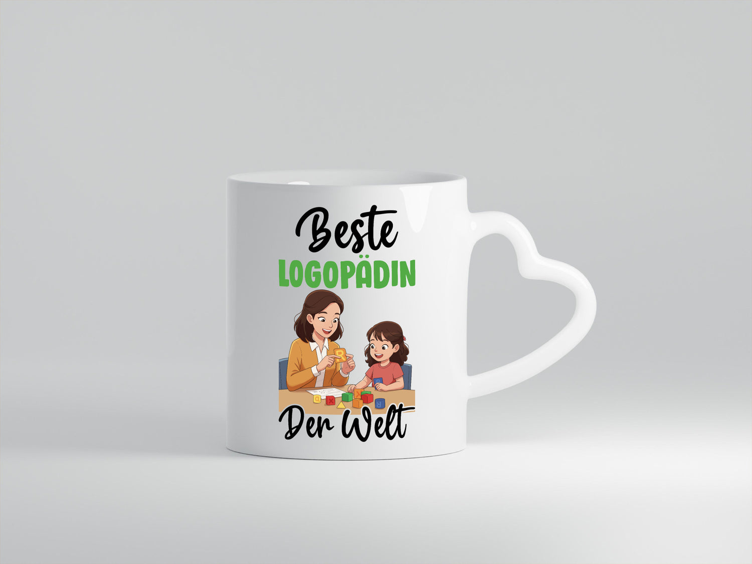 Beste Logopädin | Sprachtherapie v2 Humor Geschenkidee Tasse