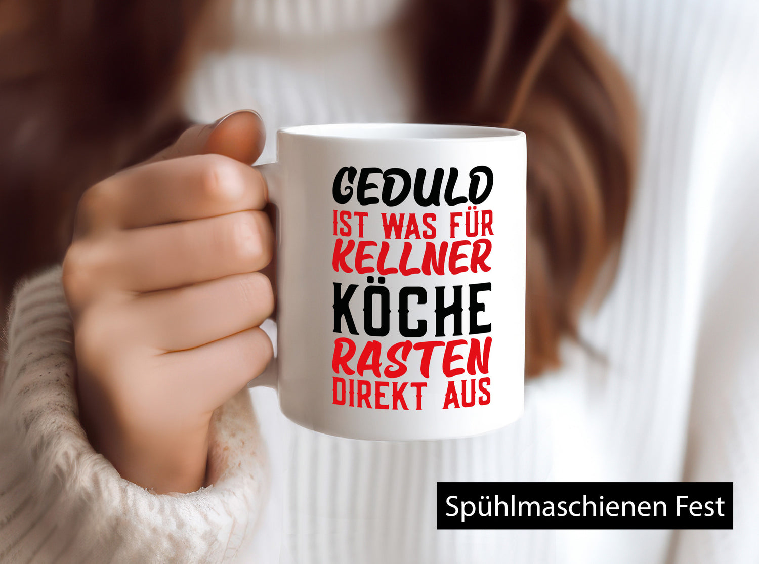 Köche rasten aus | Kellner Geduld Küchenchef Restaurant Geschenk Arbeit