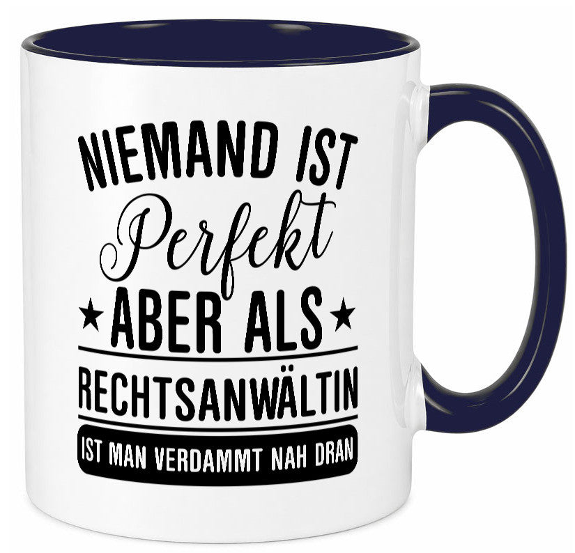 Verdammt nah dran: Rechtsanwältin | Jurstin Anwältin lustiger Spruch Geschenk