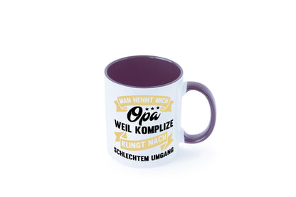 Man nennt mich Opa | Bester der Welt Humor Familie Geschenkidee Tasse