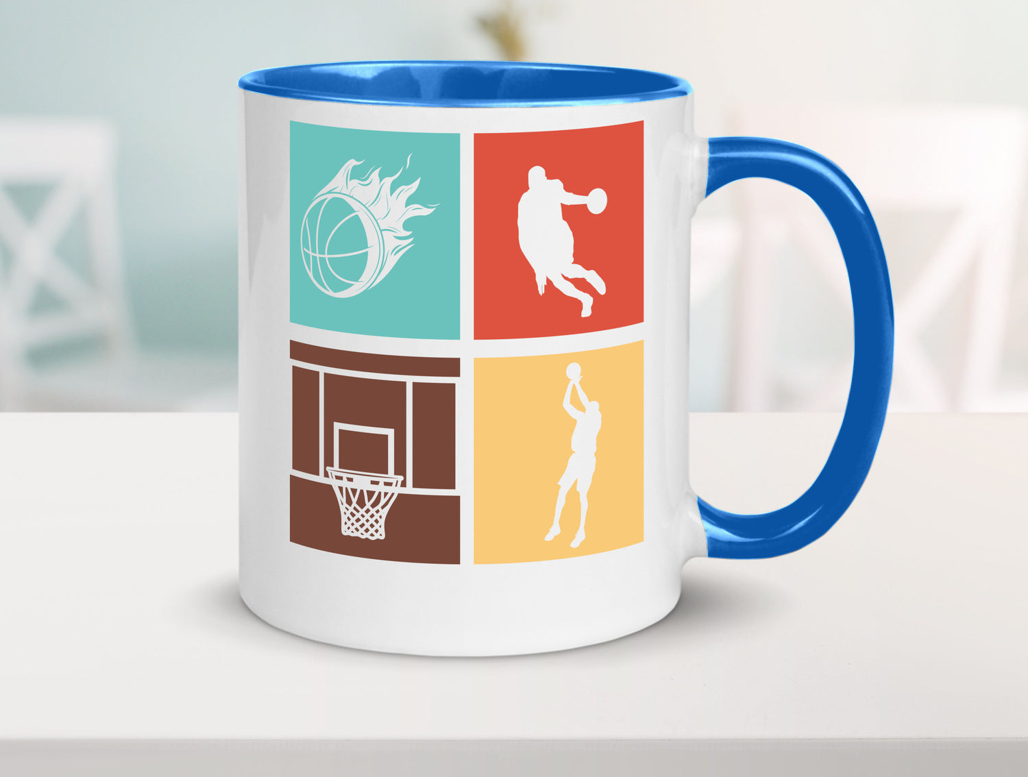 Basketball | Sportfan Slam Dunk Teamplayer NBA Humor Geschenkidee Tasse