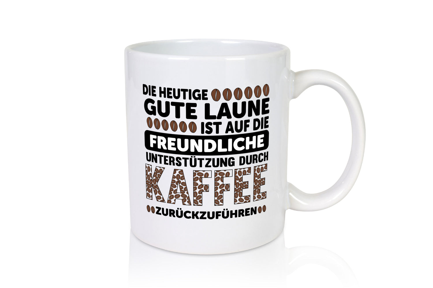 Gute Laune | Kaffee Guten Morgen Unterstützung lustig Humor Geschenkidee