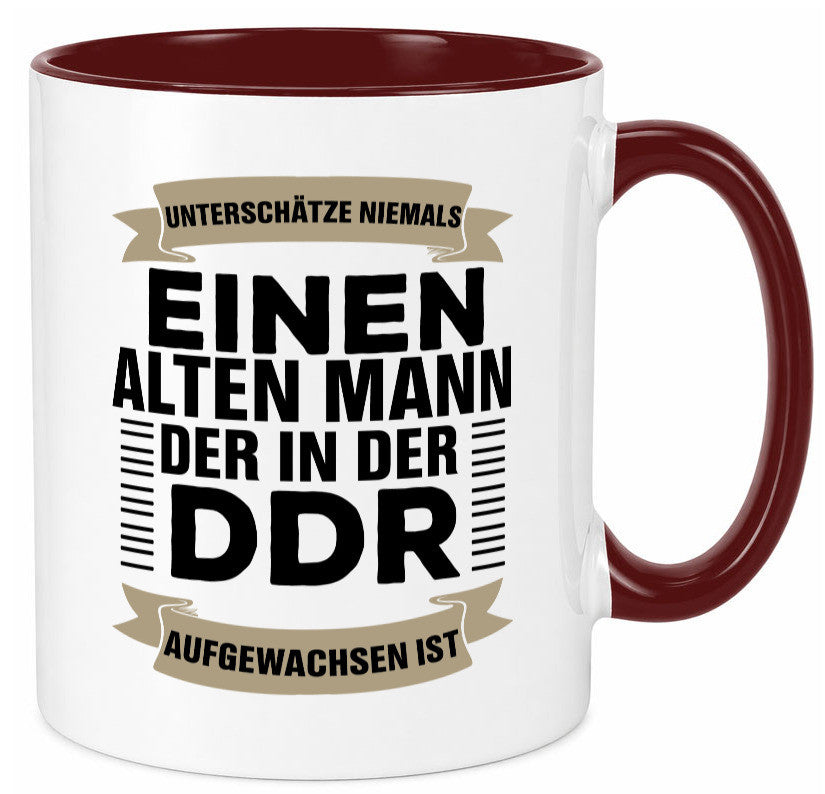 DDR Männer | Ostdeutschland Opa Ossi Vatertag Humor Familie Geschenkidee Tasse