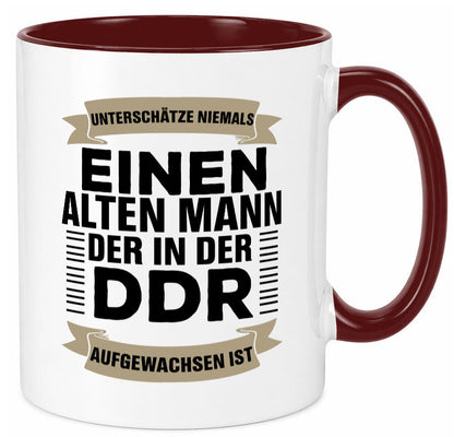 DDR Männer | Ostdeutschland Opa Ossi Vatertag Humor Familie Geschenkidee Tasse