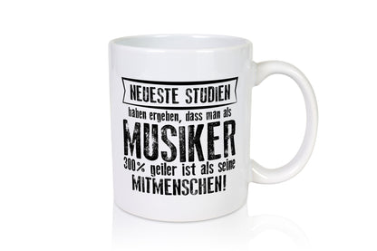 Neuste Studien: Musiker | Musik Musikant Geschenkidee Humor Tasse