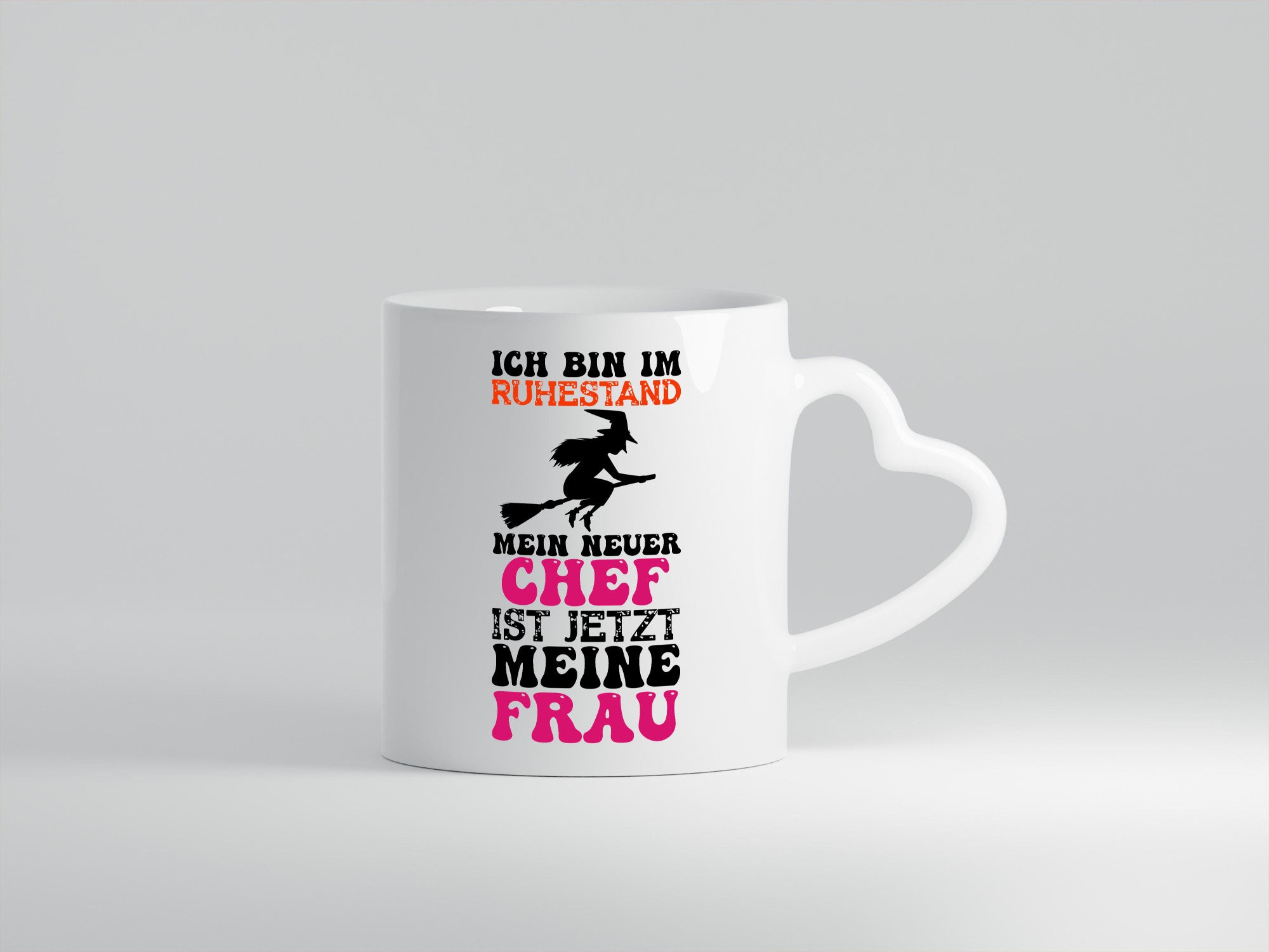 Mein neuer Chef ist meine Frau | Hexe Bin im ruhestand lustig Jubiläum Geschenk