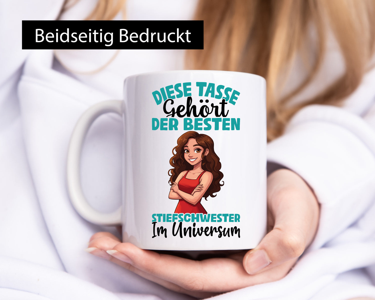 Im Universum: Stiefschwester | Stiefmutter lustig Familie Geschenkidee Geschenk