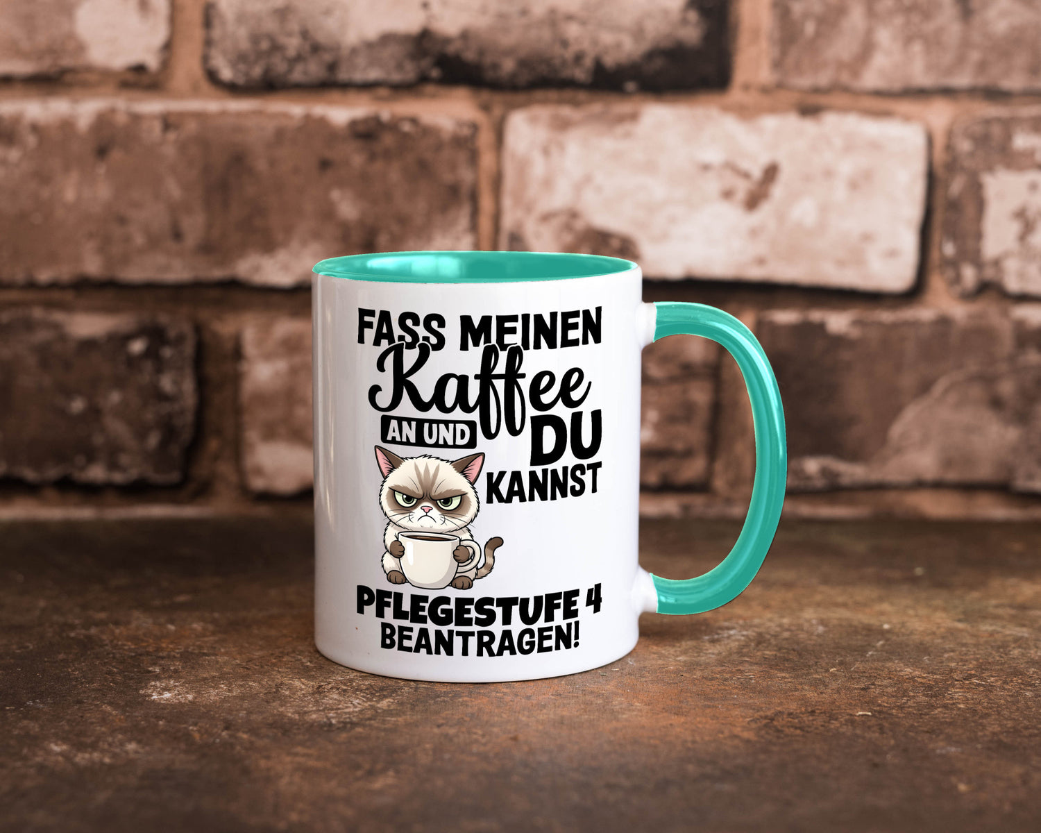 Fass meinen Kaffee an | Pflegestufe 4 Krankenschwester v3 Geschenkidee Humor