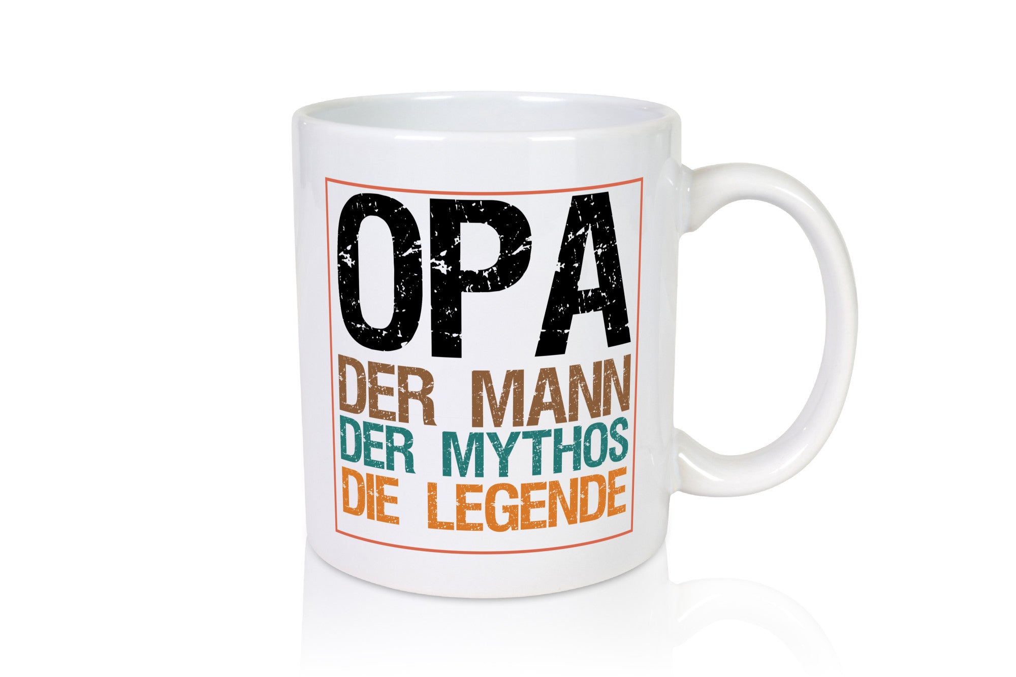 Opa, Mann, Mythos, Legende Humor Familie Geschenkidee Tasse